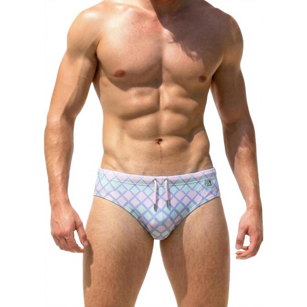NEW ALONG mermaid swim brief in pink